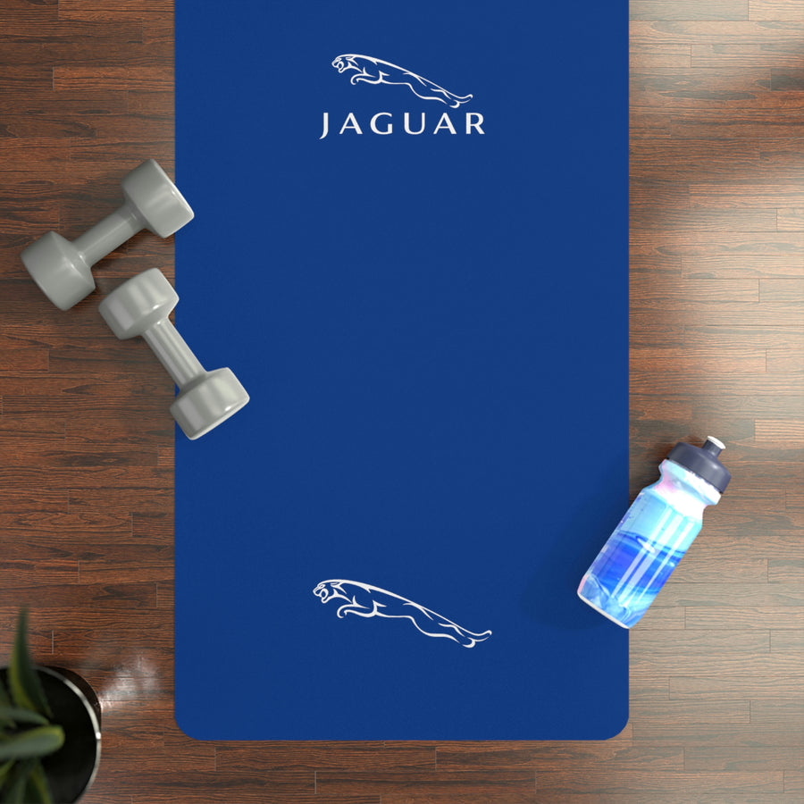 Dark Blue Jaguar Rubber Yoga Mat™