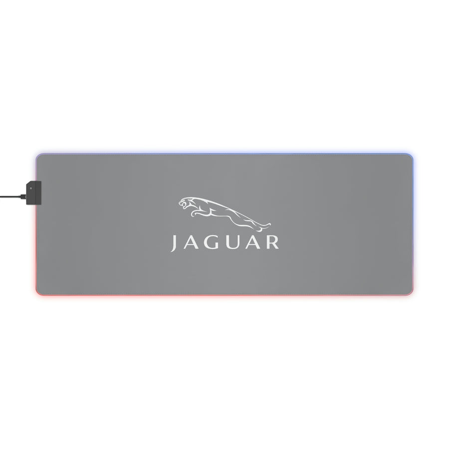 Grey Jaguar LED Gaming Mouse Pad™