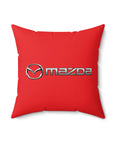 Red Mazda Spun Polyester Square Pillow™