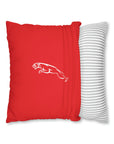 Red Jaguar Spun Polyester pillowcase™