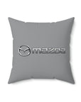 Grey Mazda Spun Polyester Square Pillow™