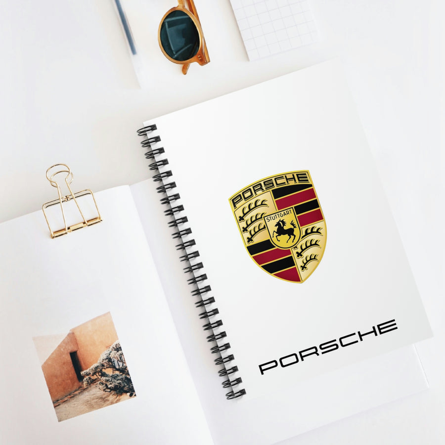 Porsche Spiral Notebook - Ruled Line™