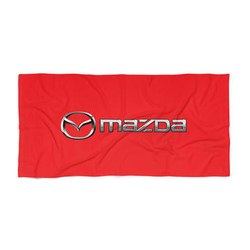 Red Mazda Beach Towel™