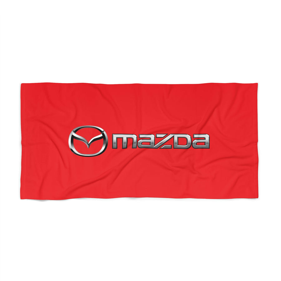 Red Mazda Beach Towel™