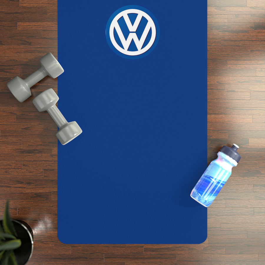 Dark Blue Volkswagen Rubber Yoga Mat™