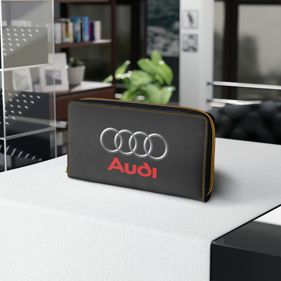 Black Audi Zipper Wallet™