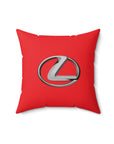 Red Lexus Spun Polyester Square Pillow™