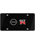 Black Nissan GTR License Plate™