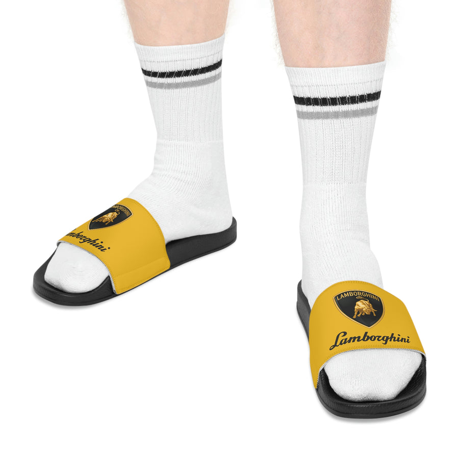 Unisex Yellow Lamborghini Slide Sandals™