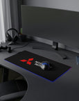 Black Mitsubishi LED Gaming Mouse Pad™