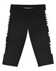 Women's Black Mercedes Capri Leggings™