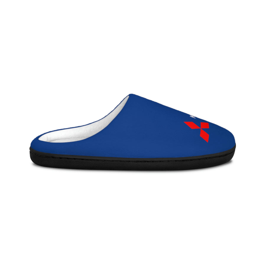 Unisex Dark Blue Mitsubishi Indoor Slippers™