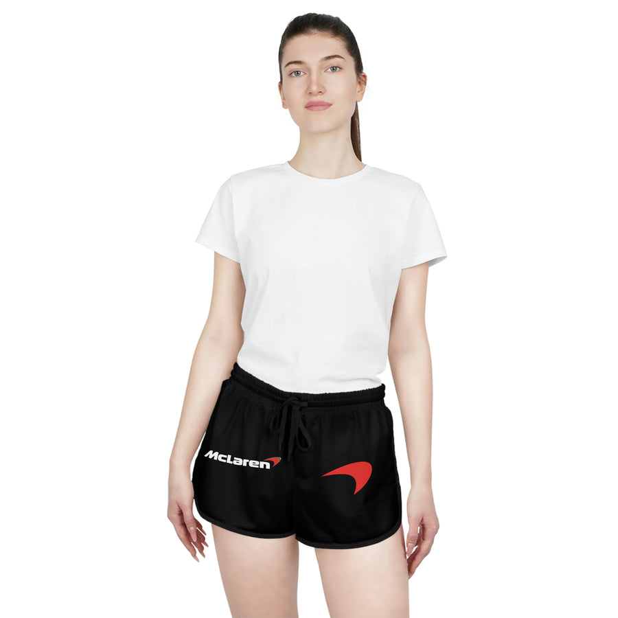 Women's Black Mclaren Relaxed Shorts™