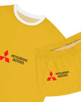 Women's Yellow Mitsubishi Short Pajama Set™