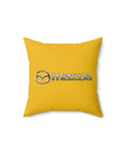 Yellow Mazda Spun Polyester Square Pillow™