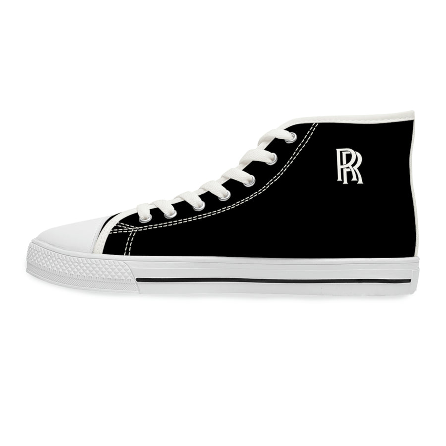 Women's Black Rolls Royce High Top Sneakers™