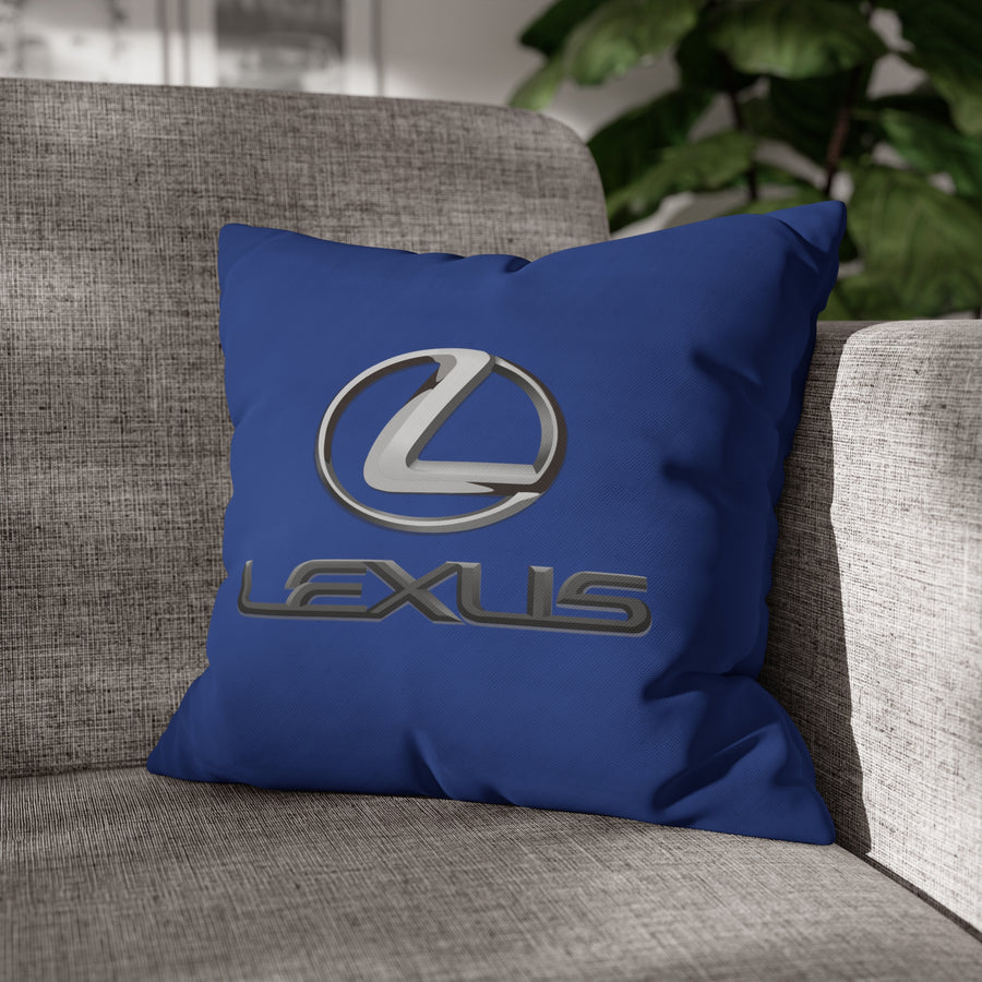 Dark Blue Lexus Spun Polyester pillowcase™