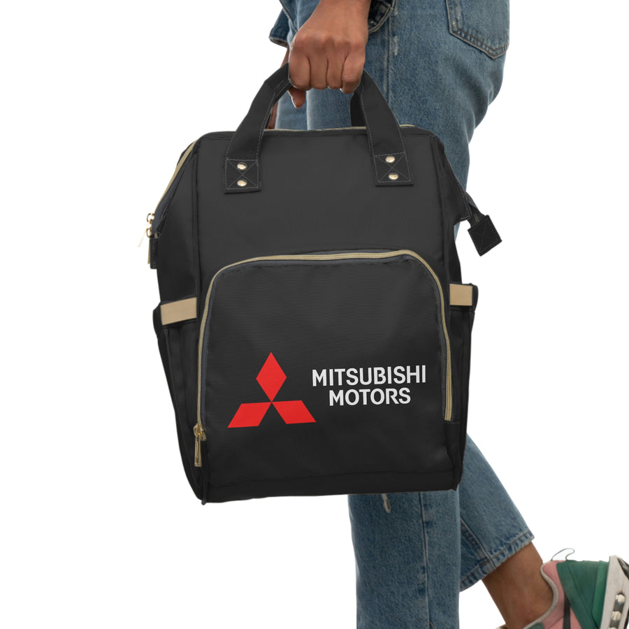 Black Mitsubishi Multifunctional Diaper Backpack™