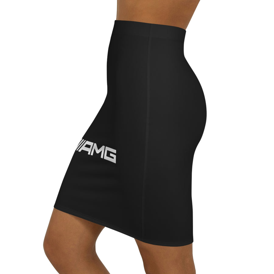 Women's Black Mercedes Mini Skirt™