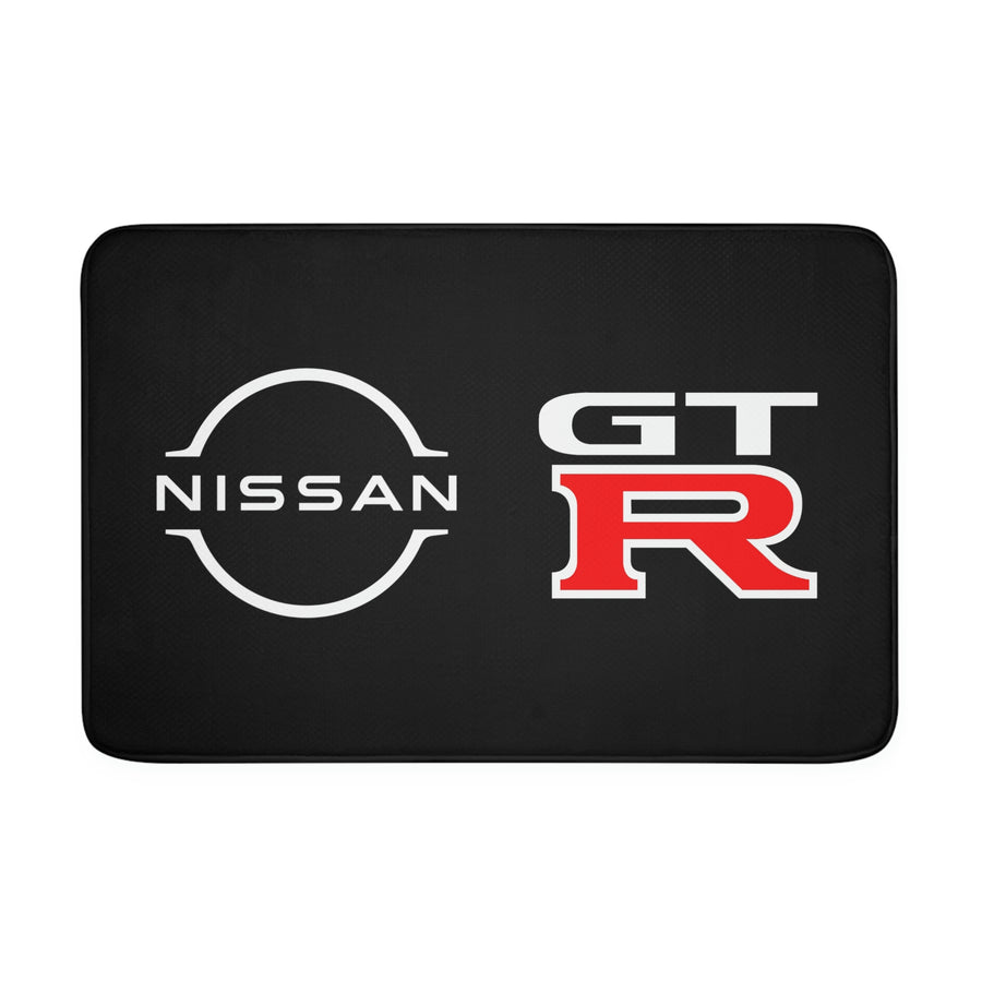 Black Nissan GTR Memory Foam Bath Mat™