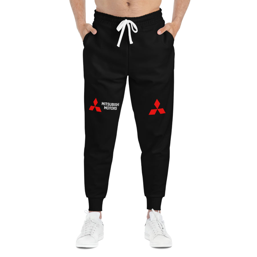 Unisex Black Mitsubishi Joggers™