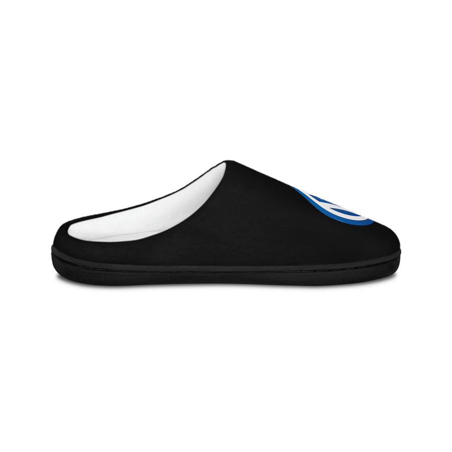 Unisex Black Volkswagen Indoor Slippers