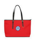 Red Volkswagen Leather Shoulder Bag™