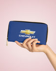 Dark Blue Chevrolet Zipper Wallet™