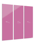 Light Pink Jaguar Acrylic Prints (Triptych)™