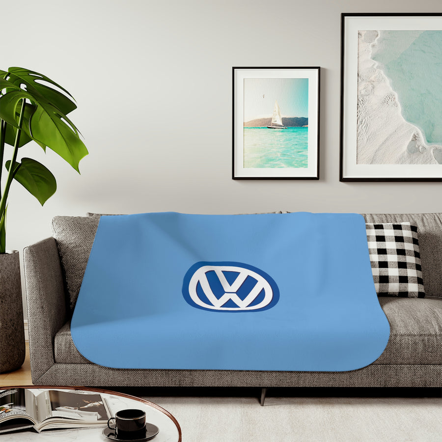 Light Blue Volkswagen Sherpa Blanket™