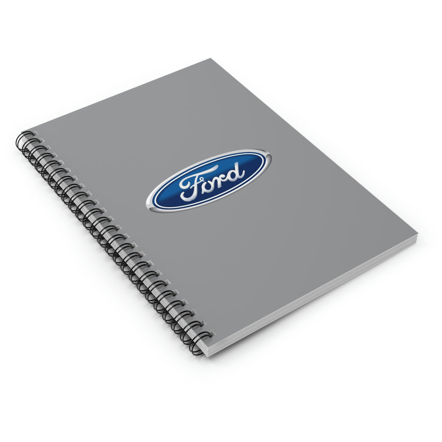 Grey Ford Spiral Notebook - Ruled Line™