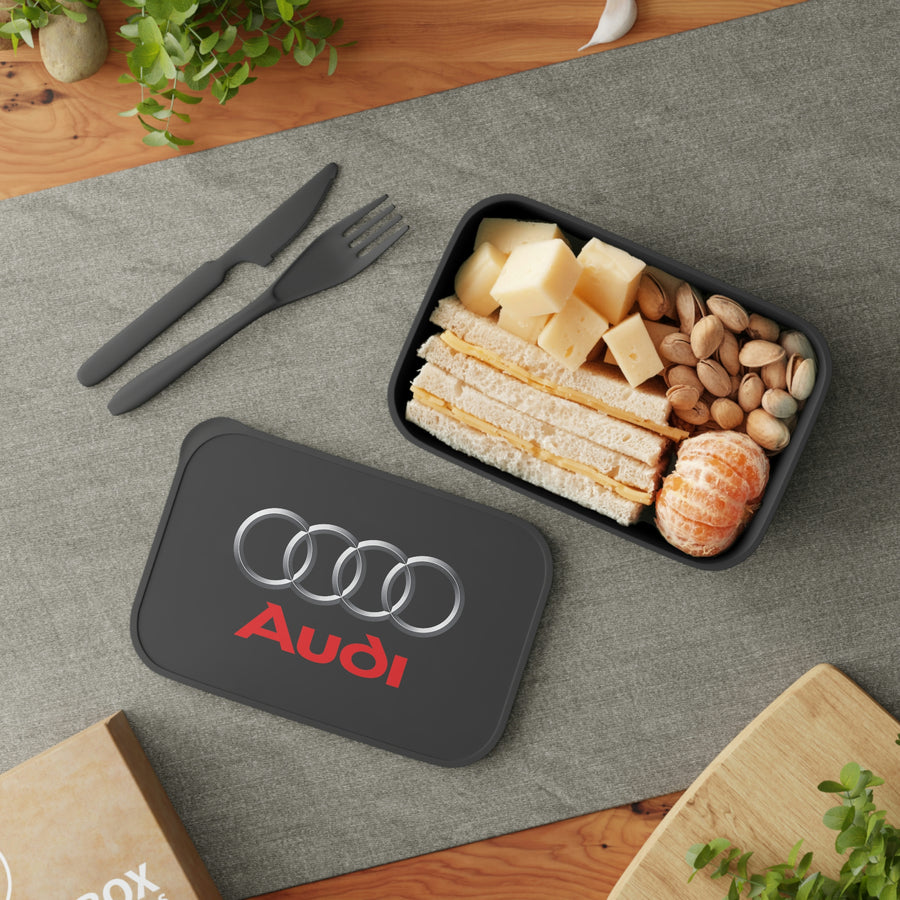 Audi PLA Bento Box with Band and Utensils™