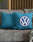 Turquoise Volkswagen Spun Polyester pillowcase™