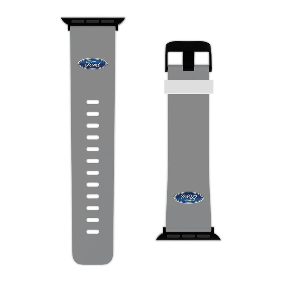 Grey Ford Watch Band for Apple Watch™