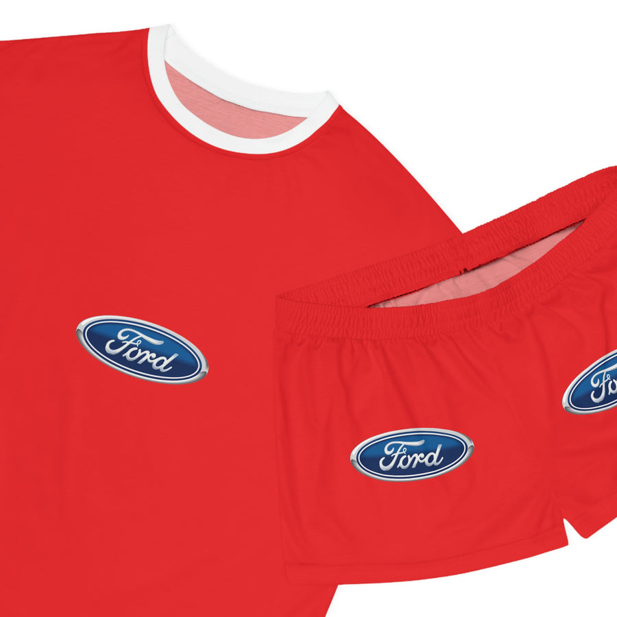 Women's Red Ford Short Pajama Set™