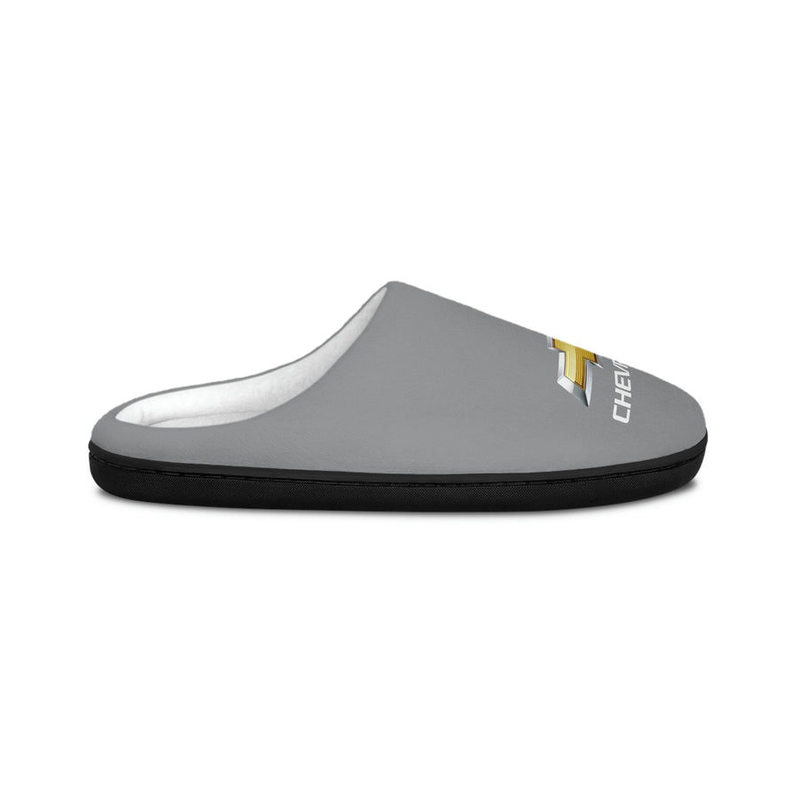 Unisex Grey Chevrolet Indoor Slippers™