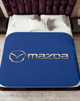 Dark Blue Mazda Sherpa Blanket™