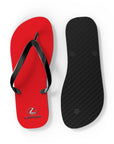 Unisex Red Lexus Flip Flops™