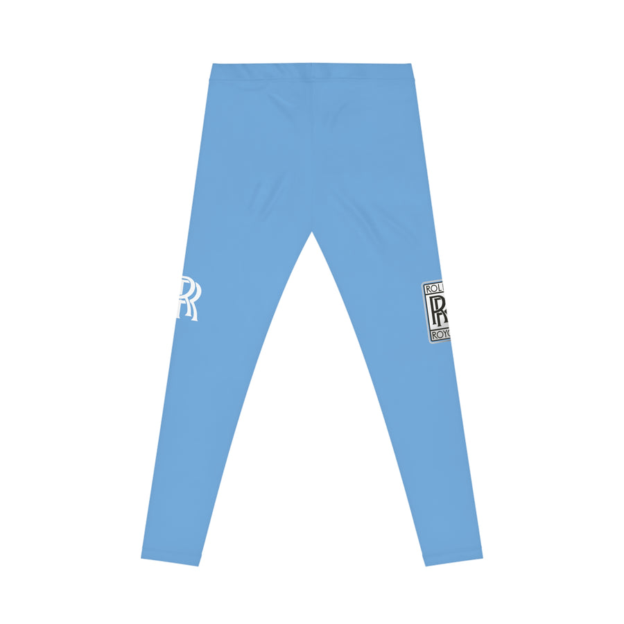 Women's Light Blue Rolls Royce Casual Leggings™