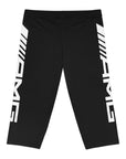 Women's Black Mercedes Capri Leggings™