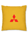 Yellow Mitsubishi Spun Polyester pillowcase™