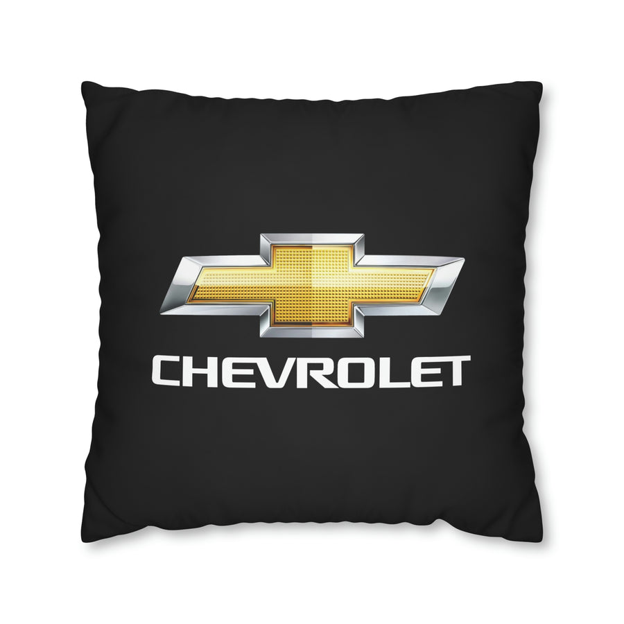 Black Chevrolet Spun Polyester pillowcase™