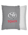 Grey Toyota Spun Polyester pillowcase™