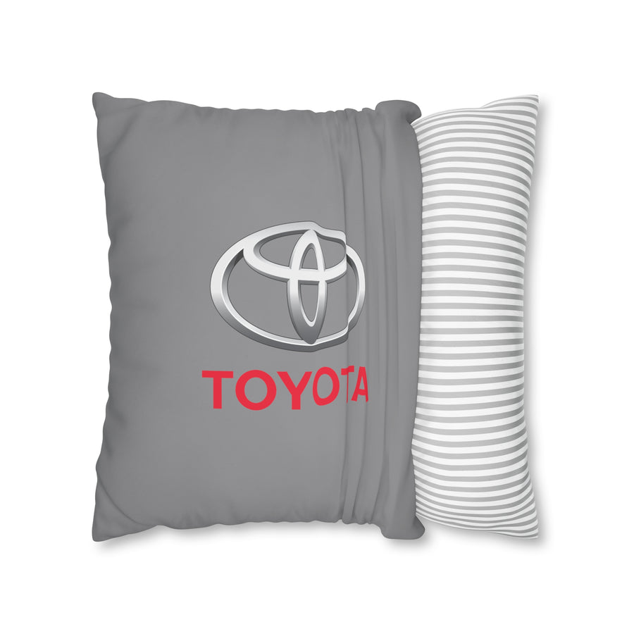 Grey Toyota Spun Polyester pillowcase™