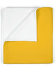 Yellow McLaren Soft Fleece Baby Blanket™