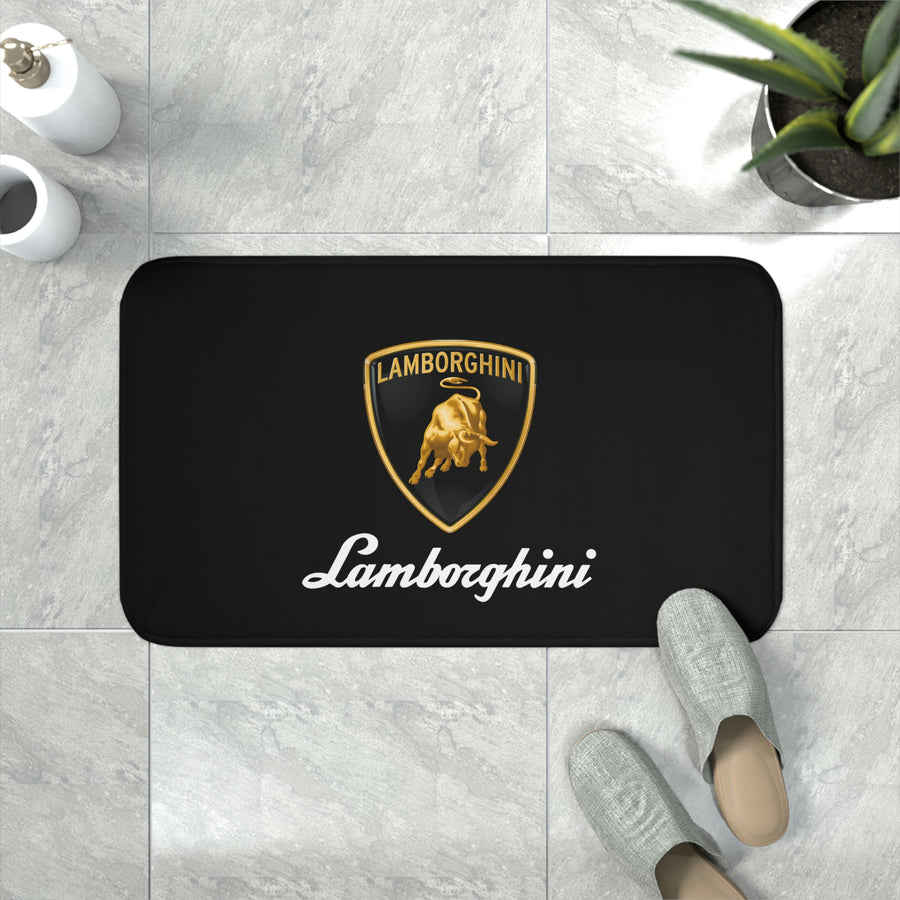 Black Lamborghini Memory Foam Bathmat™