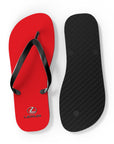 Unisex Red Lexus Flip Flops™