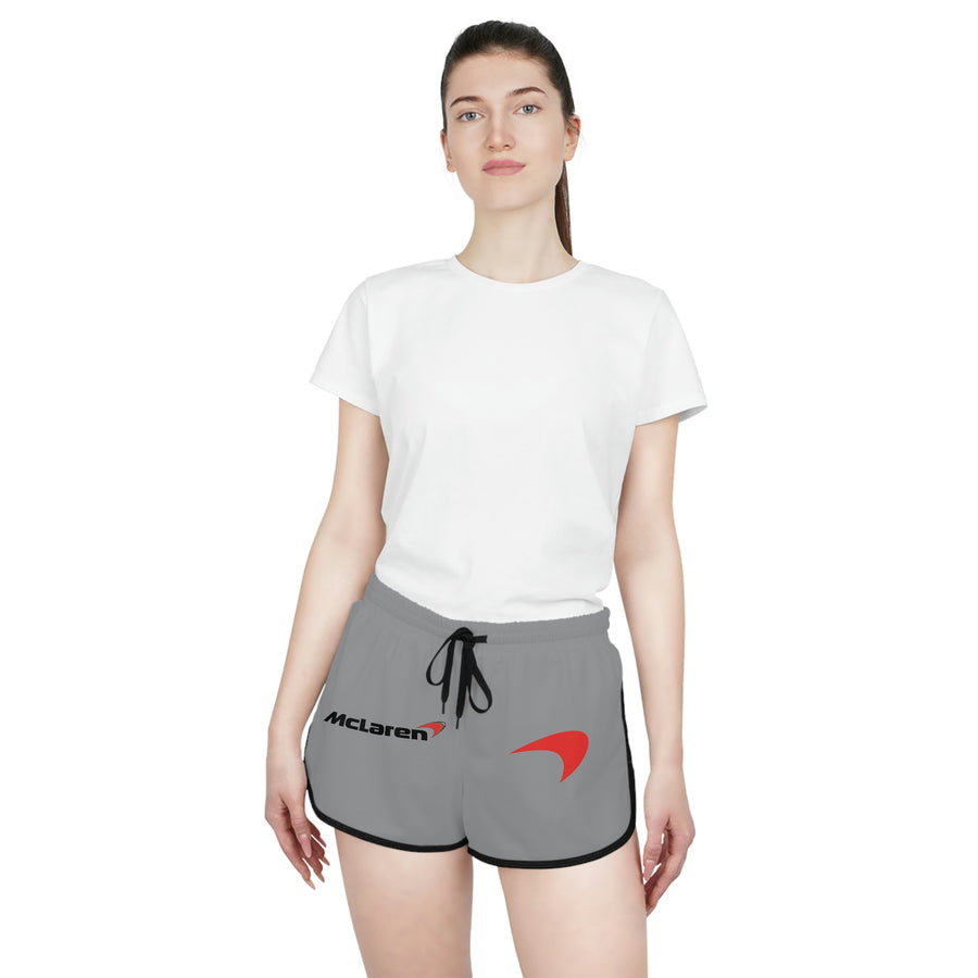 Women's Grey Mclaren Relaxed Shorts™