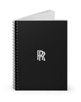 Black Rolls Royce Spiral Notebook - Ruled Line™