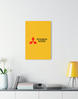 Yellow Mitsubishi Acrylic Prints (French Cleat Hanging)™
